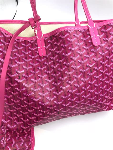 goyard hot pink|Goyard tote pink.